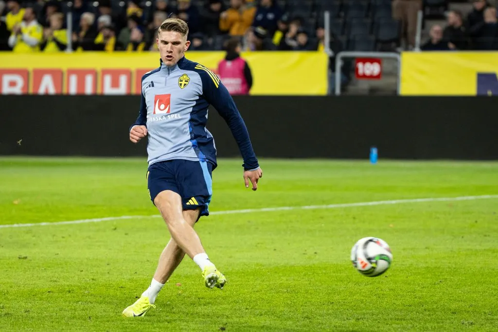 Gyökeres vive grande fase em 2024. (Photo by Michael Campanella/Getty Images)