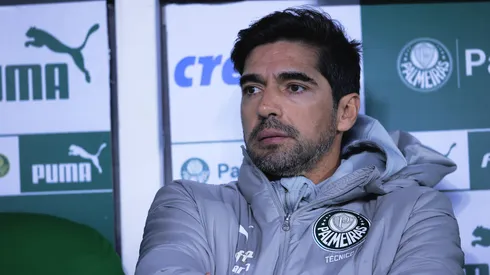 Abel Ferreira em partida pelo Palmeiras