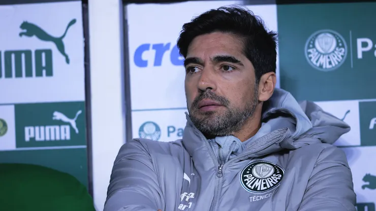 Abel Ferreira em partida pelo Palmeiras