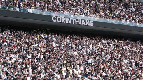 Partida de Futebol entre Corinthians e Gremio Novorizontino pelo Paulistao 2024 SAO PAULO SP, 04/02/2024 – FUTEBOL / PAULISTAO 2024-CORINTHIANS-GREMIO NOVORIZONTINO – Torcida do Corinthians na partida entre Corinthians e Gremio Novorizontino, valida pela quinta rodada do Campeonato Paulista de Futebol 2024. Neste Domingo, 04 de Fevereiro 2024. Estadio Neo Quimica Arena Corinthians Foto: Saulo Dias/Thenews2/imago images SPO PUBLICATIONxNOTxINxUSA Copyright: xSauloxDiasx