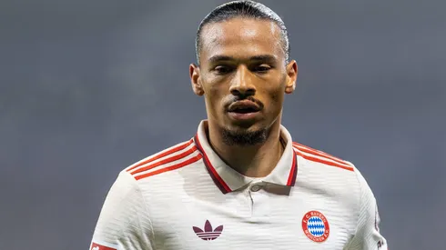 Leroy Sané em partida pelo Bayern de Munique