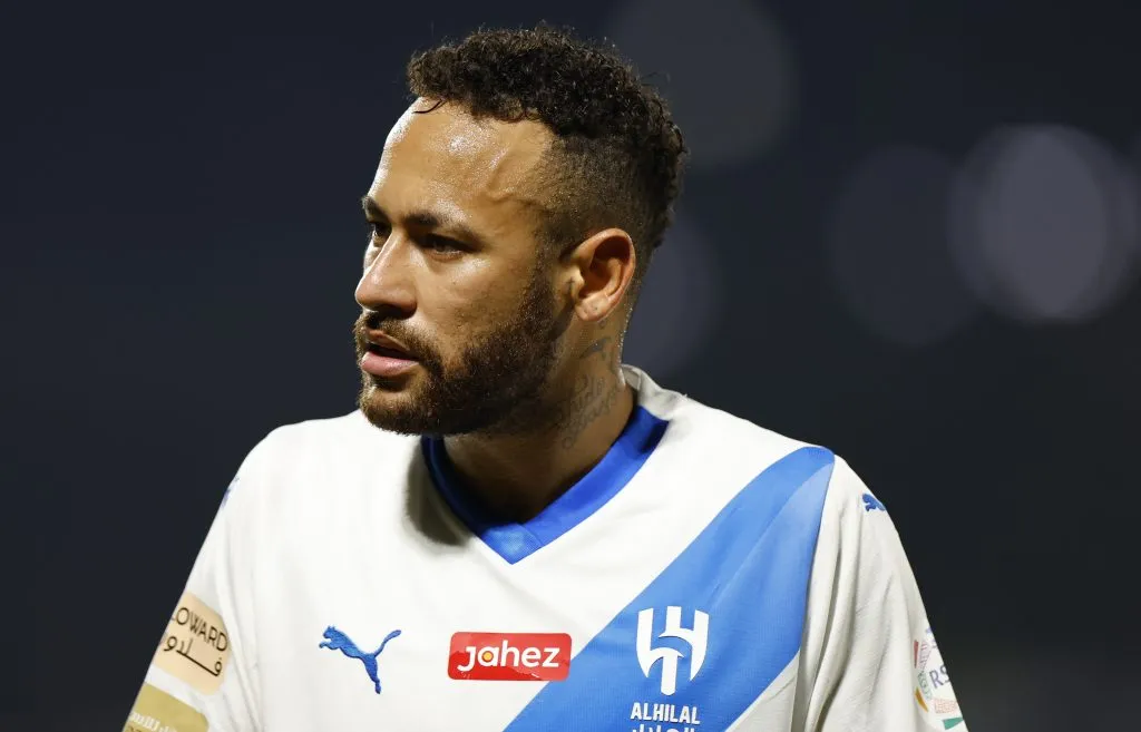 Neymar pouco atuou na Arábia (Photo by Francois Nel/Getty Images)