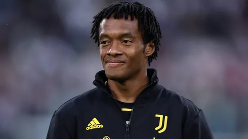Juan Cuadrado com a camisa da Juventus, na Itália.