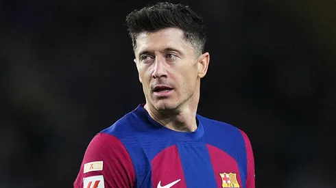 Lewandowski recebe proposta de última hora para trocar o Barcelona por time surpreendente (Photo by Alex Caparros/Getty Images)