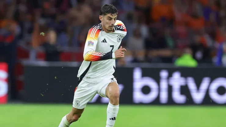 Kai Havertz tem um gol em dois jogos na Liga das Nações