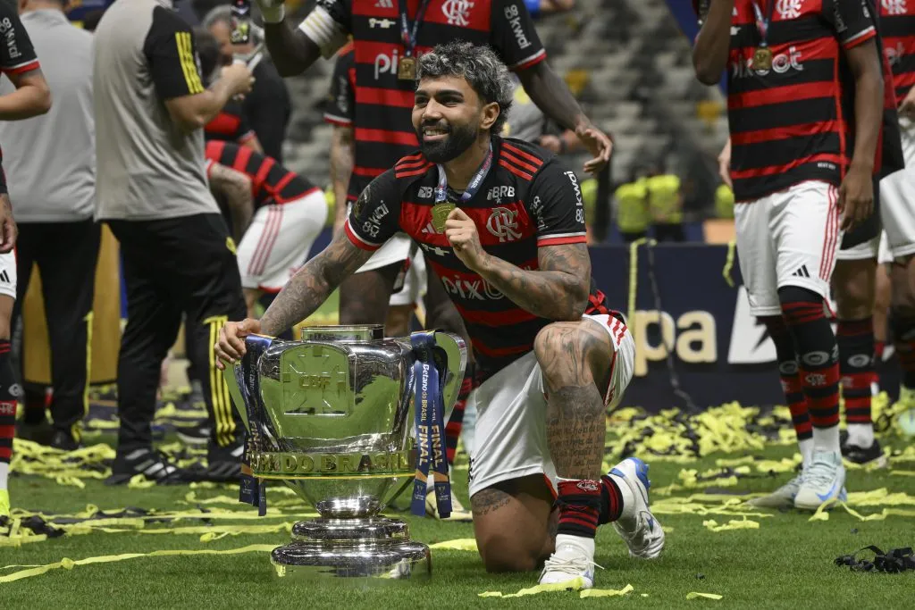 Gabigol está de saída (Photo by Pedro Vilela/Getty Images)