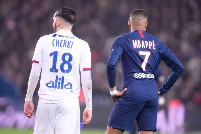 Cherki e Mbappé já atuaram juntos pela Ligue 1, mas em equipes diferentes. Foto: IMAGO / PanoramiC