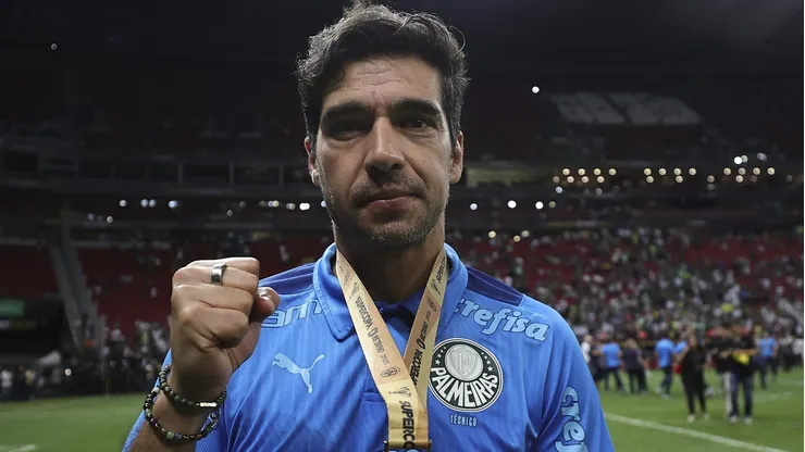 Abel Ferreira é procurado e pode deixar o Palmeiras para assinar contrato milionário. (Photo by Buda Mendes/Getty Images)