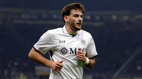 Khvicha Kvaratskhelia jogador do Napoli