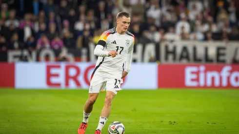 Wirtz em campo na partida entre Alemanha e Holanda, no dia 14 de outubro de 2024. (Moritz Müller / Alamy Stock Photaleo)