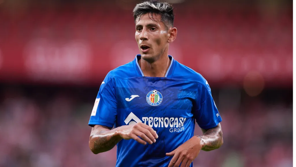 Fabrizio&nbsp;Angileri em partida pelo Getafe (Foto: IMAGO / ZUMA Press Wire)