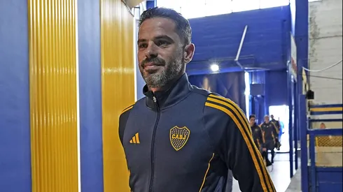 Fernando Gago, novo técnico do Boca Juniors.