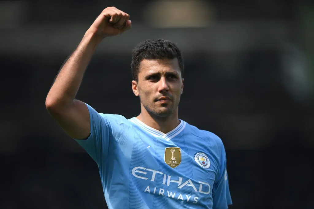 Rodri segue se recuperando (Photo by Justin Setterfield/Getty Images)