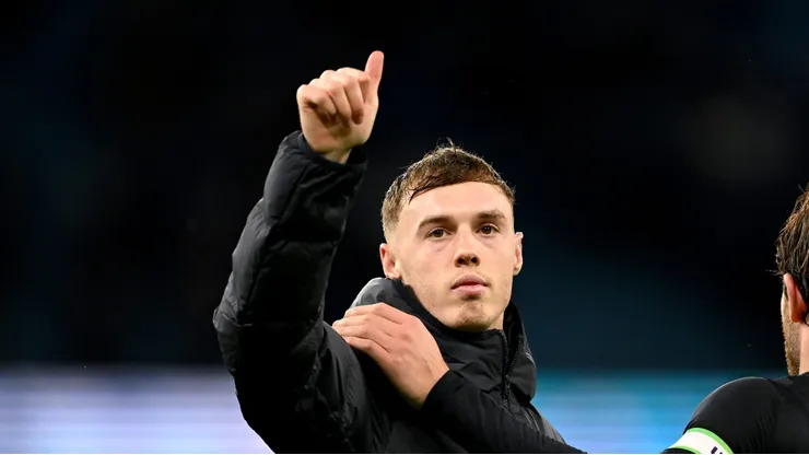Cole Palmer não queria ter saído do City. Foto: Shaun Botterill/Getty Images