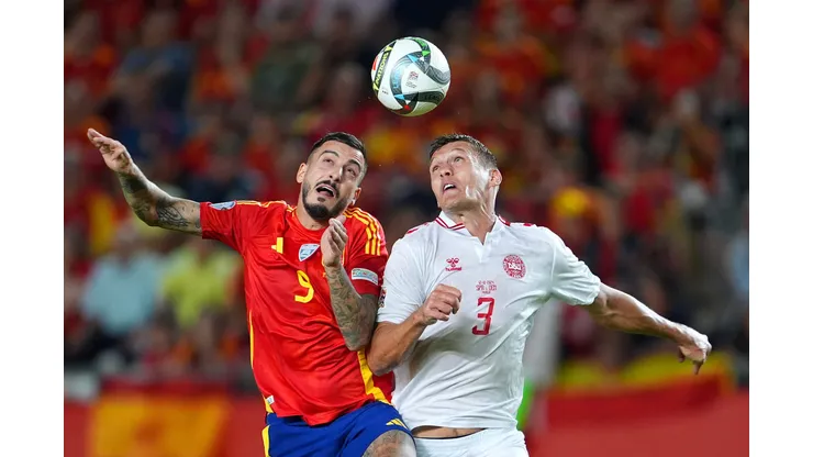 Espanha encara Dinamarca fora de casa para garantir vaga nos play-offs da Nations (Foto: Mateo Villalba Sanchez/Getty Images)