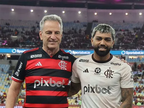 Gabigol anuncia que assistirá jogo no Maracanã, no Setor Norte