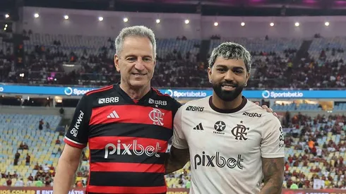 Landim e Gabigol rompem relações no Flamengo. Foto: Wagner Meier/Getty Images