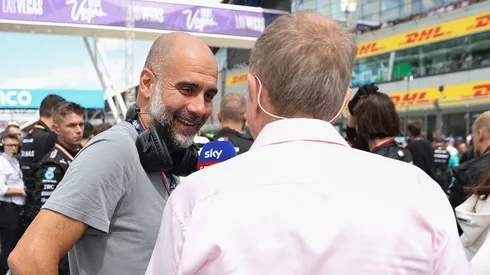 Guardiola durante etapa da Fórmula 1. Foto: Ryan Pierse/Getty Images