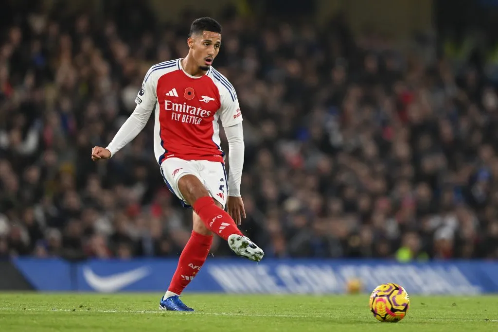 William Saliba quer respirar novos ares em um time campeão. Foto: Mike Hewitt/Getty Images
