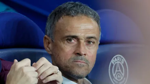 Treinador do PSG Luis Enrique