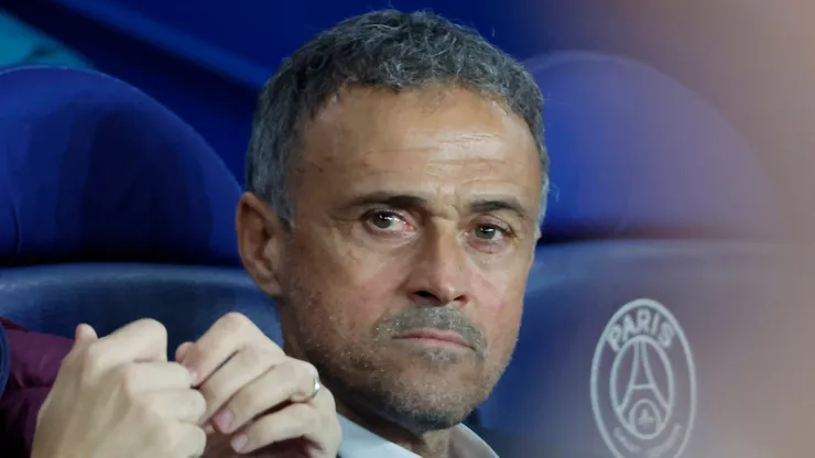 Treinador do PSG Luis Enrique