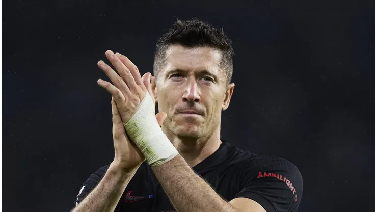 Barcelona quer Omar Marmoush para ‘rivalizar’ com Lewandowski.
