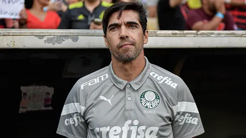 Abel Ferreira em partida pelo Palmeiras