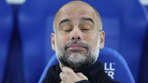 Pep Guardiola treinado do Manchester City