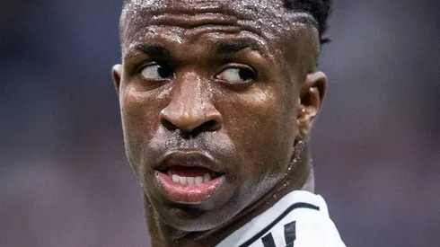 Real Madrid x Osasuna Vini Jr Real Madrid in action during the game against Osasuna valid for La Liga at the Santiago Bernabeu stadium, in Madrid, today November 9, 2024. Copyright: xx _RR_6891