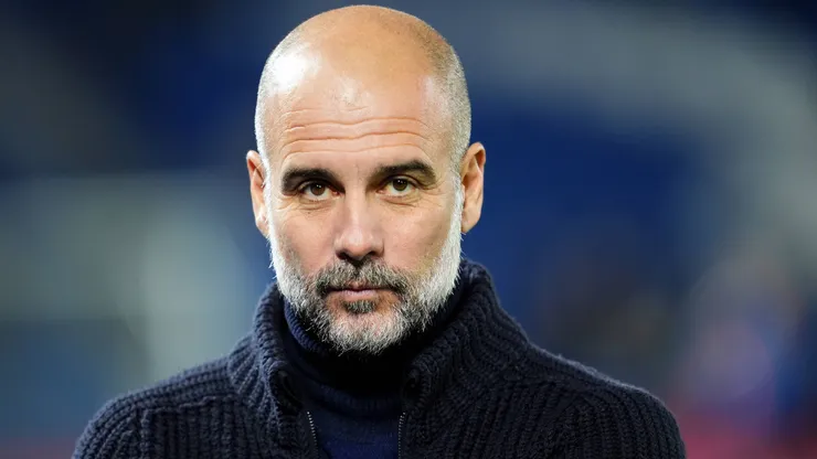Treinador do Manchester City Pep Guardiola