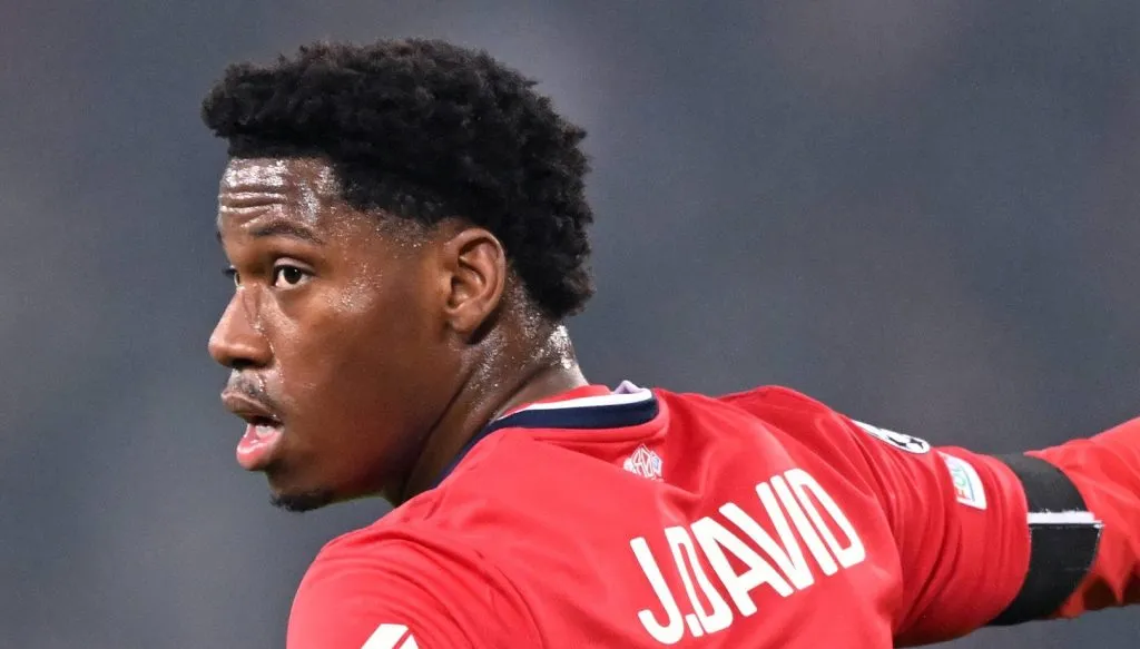 Jonathan David em campo pelo Lille (IMAGO ANP)