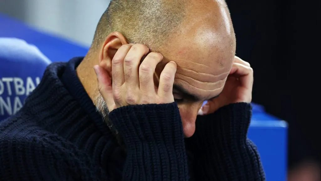Guardiola lamenta a quarta derrota seguida do Manchester City.