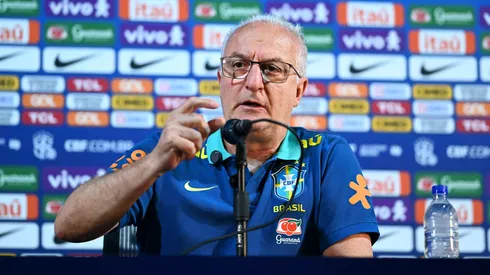 Dorival Júnior em coletiva da Seleção Brasileira