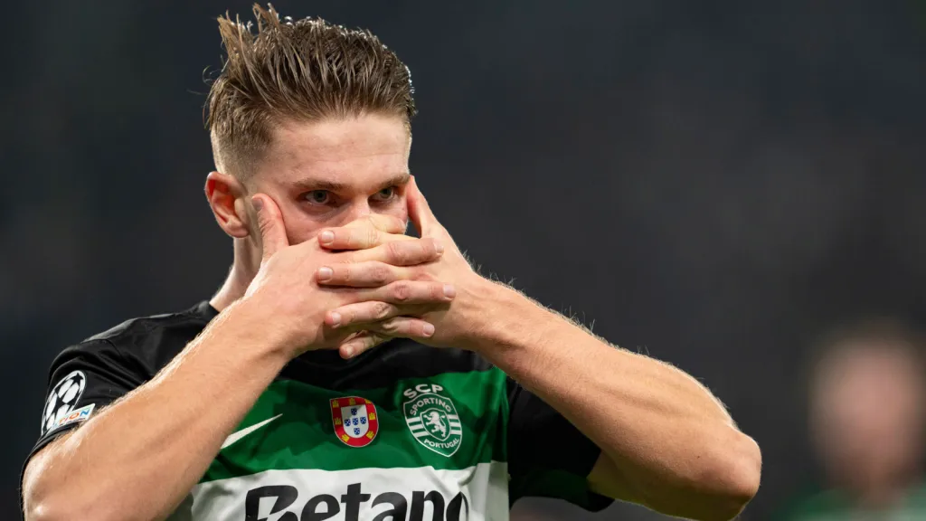 Viktor Gyökeres em partida pelo Sporting (Foto: IMAGO / justpictures.ch)