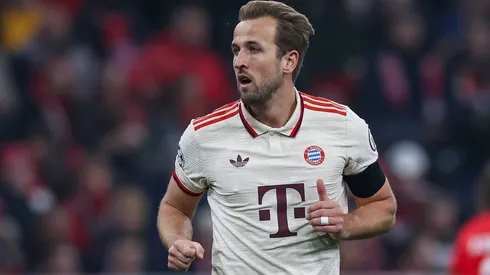 Harry Kane em partida pelo Bayern de Munique