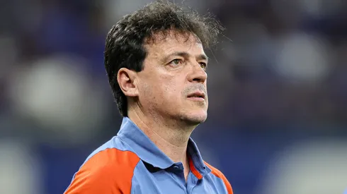 Fernando Diniz em partida pelo Cruzeiro