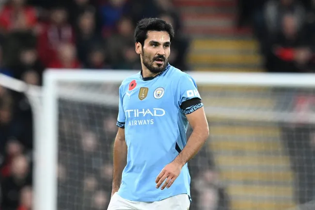 Gündogan pelo Manchester City. Foto: Imago