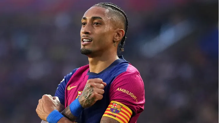 Raphinha vive ótimo momento na carreira. Foto: Alex Caparros/Getty Images
