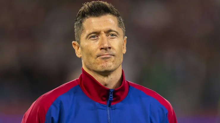 Lewandowski é uma das peças importantes do Barcelona. foto: IMAGO / MIS