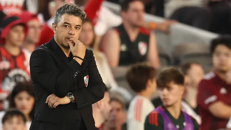 Marcelo Gallardo em partida pelo River Plate