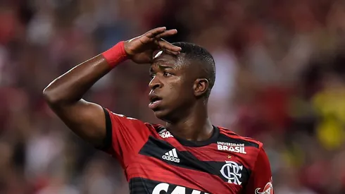 Vini Jr. quando defendia o Flamengo - Foto: Reprodução/Web