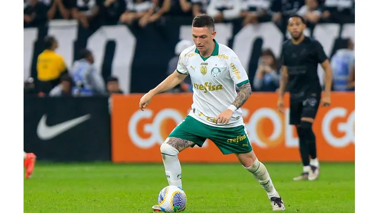 Aníbal em campo durante o confronto entre Corinthians e Palmeiras, no dia 05 de novembro de 2024. (SPP Sport Press Photo. / Alamy Stock Photo)