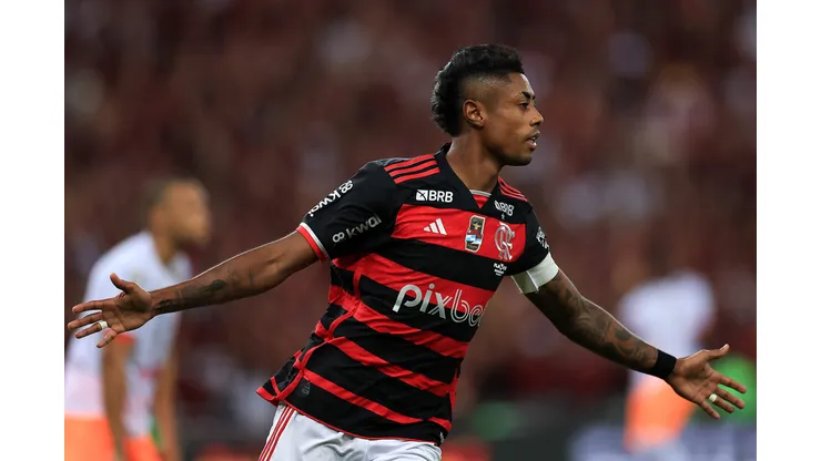 Bruno Henrique em campo pelo Flamengo (Photo by Buda Mendes/Getty Images)