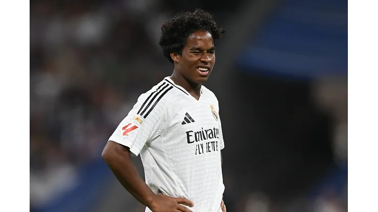 Endrick, do Real Madrid, é descartado por gigante europeu e não será emprestado. (Photo by Denis Doyle/Getty Images)