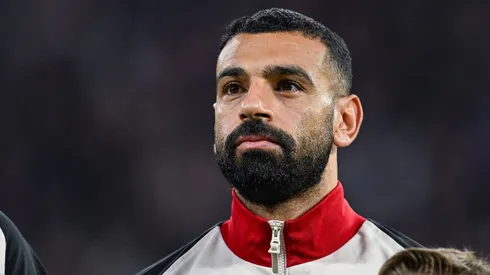 Mohamed Salah possui contrato com o Liverpool até junho de 2025 e é alvo do Barcelona. foto: IMAGO / RHR-Foto