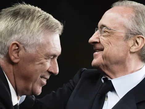 Florentino Pérez reitera confiança em Carlo Ancelotti