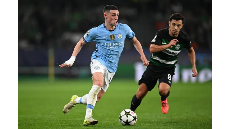 Manchester City perdeu para o Sporting na Liga dos Campeões e busca reação (Photo by Justin Setterfield/Getty Images)