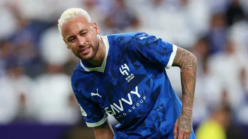 Neymar sofre nova lesão com a camisa do Al-Hilal.