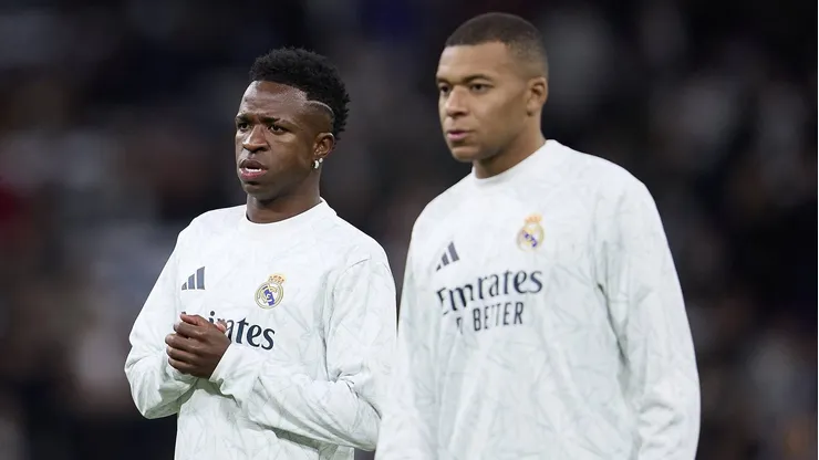 Vinicius Júnior tem forte conversa com Mbappé após derrota do Real Madrid Não podemos.... Foto: IMAGO / ZUMA Press Wire