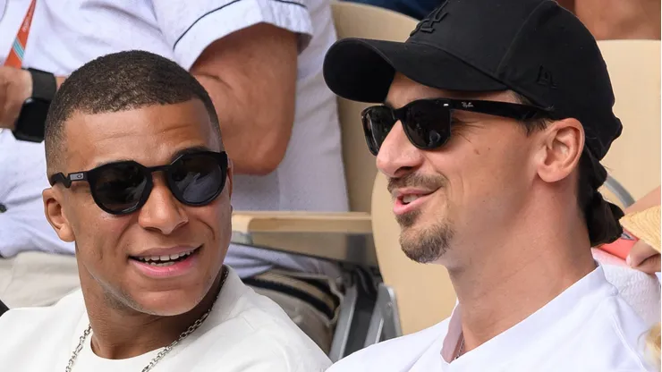 Mbappé, do Real Madrid, diz a Ibrahimovic que se sente muito feliz.